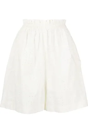 HENRIK VIBSKOV Waybill broderie-anglaise shorts