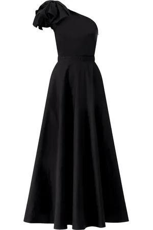 Giambattista Valli One-shoulder bow maxi dress