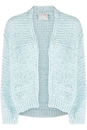 FORTE FORTE Open-knit open front cardigan