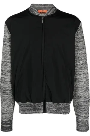 Missoni Panelled bomber jacket