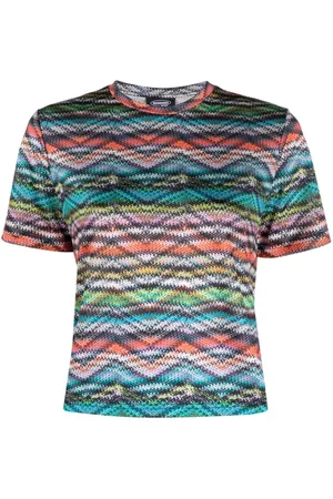 Missoni Zigzag-print performance T-shirt