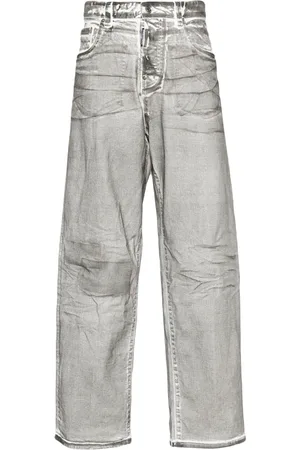 Dsquared2 Crinkled wide-leg jeans