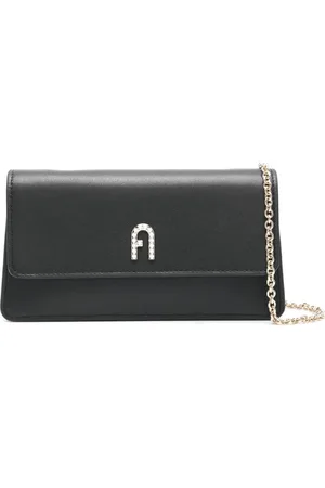 Furla Logo-plaque clutch bag