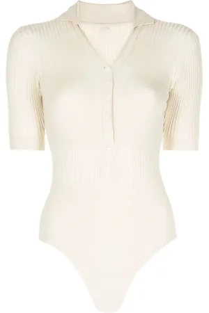 Jacquemus Le Body Yauco polo bodysuit