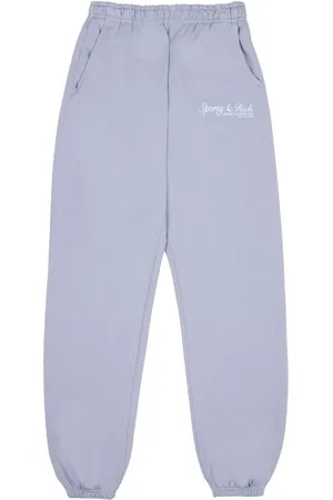 Sporty & Rich French cotton track pants