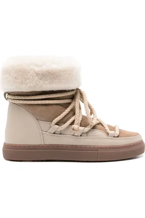 INUIKII Classic leather lace-up boots