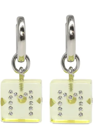 Marni Logo-embellished charm earrings