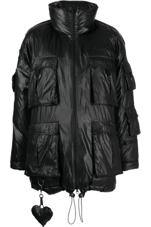 Cynthia Rowley Cargo-pocket puffer coat