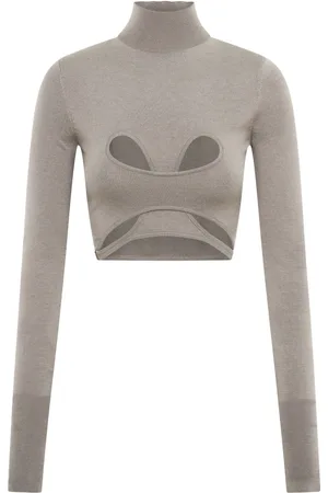 DION LEE Mobius Loop cropped top