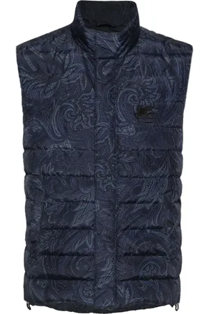 Etro Paisley-print quilted gilet