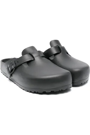 Birkenstock Boston faux-leather slippers