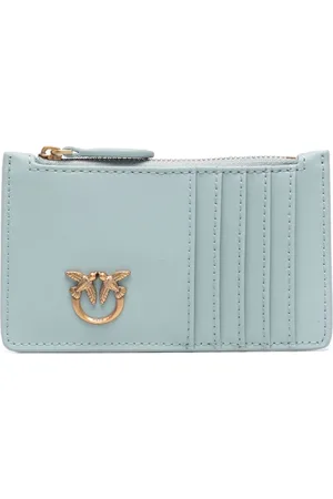 Pinko Love Birds leather card holder