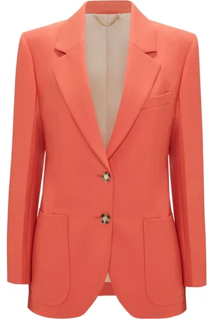 Victoria Beckham Patch-pocket single-breasted blazer