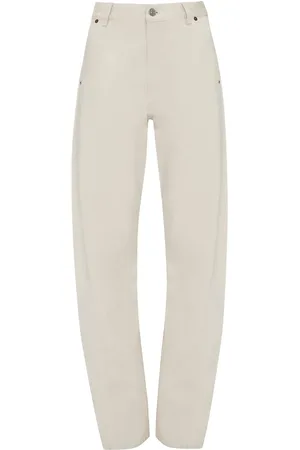 Victoria Beckham Low-rise tapered jeans