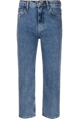 Serafini High-rise cropped jeans
