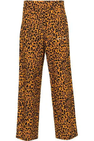 Palm Angels Cheetah-print track pants