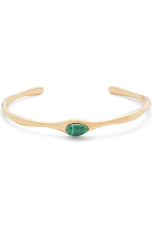 Missoma Gemstone-detail cuff bracelet