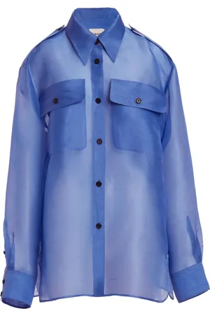 Khaite The Missa silk-organza shirt