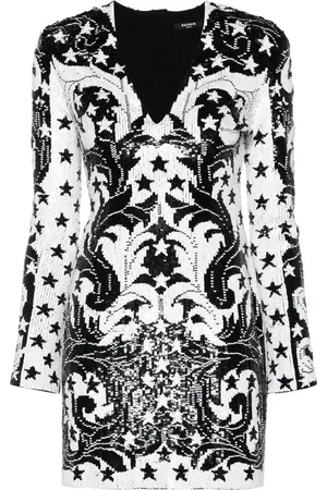 Balmain Sequinned mini dress