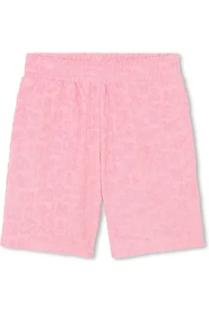 Marc Jacobs Elasticated-waist devor??-effect shorts