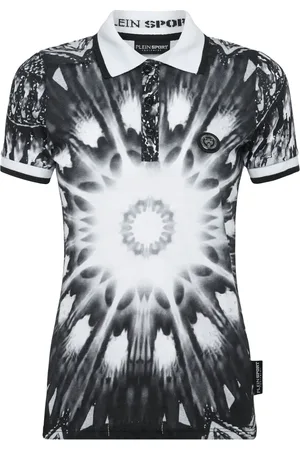 Philipp Plein Graphic-print cotton polo shirt