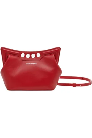 Alexander McQueen Mini The Peak clutch bag