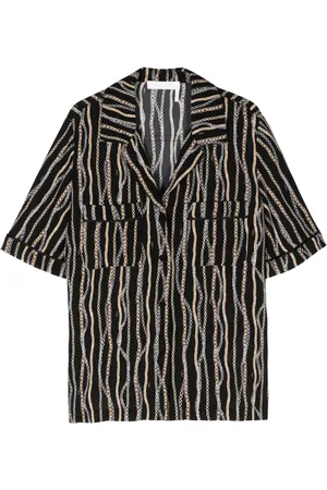 Chloé Chain-link print shirt