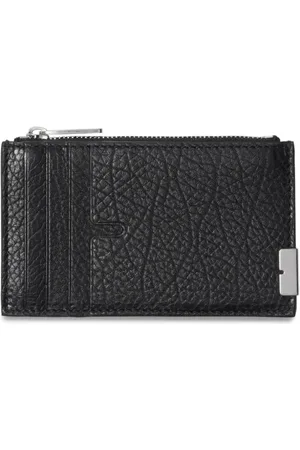 Burberry Logo-engraved leather wallet