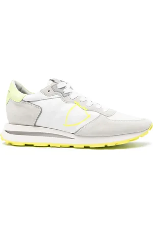 Philippe model Logo-print panelled sneakers