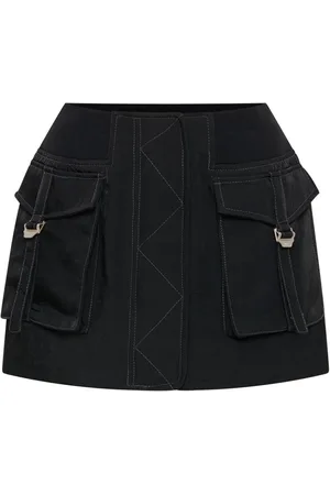 DION LEE Aviator-pocket miniskirt