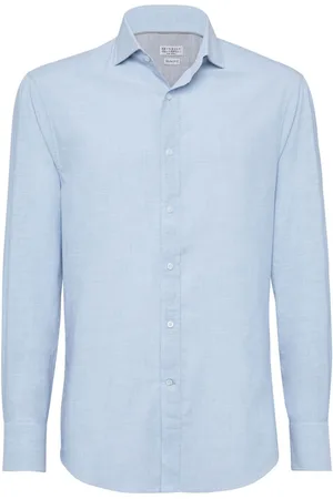 Brunello Cucinelli Long-sleeve cotton shirt