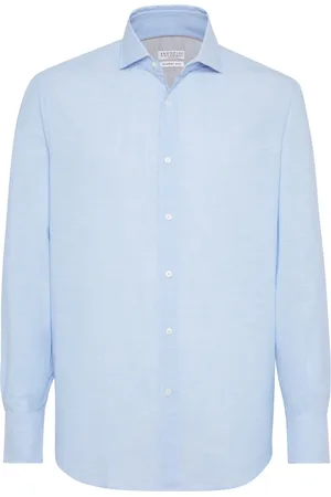 Brunello Cucinelli Long-sleeve cotton shirt