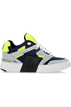 Philipp Plein Phantom Kick$ crystal-embellished sneakers