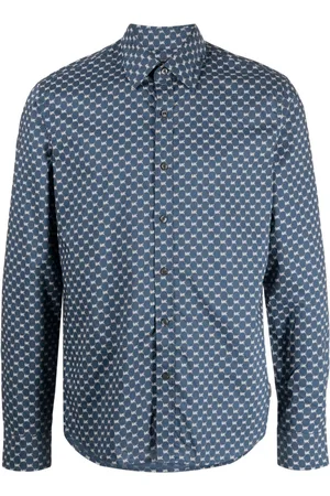 Michael Kors Logo-print poplin shirt