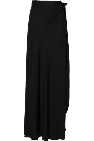 Diane von Furstenberg Krisa wrapped high-waisted skirt