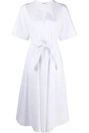 P.A.R.O.S.H. Canyox belted maxi dress
