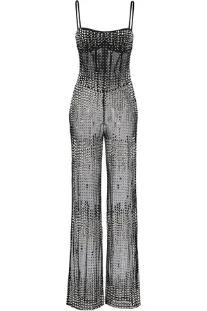 Retrofete Adelynne crystal-embellished jumpsuit