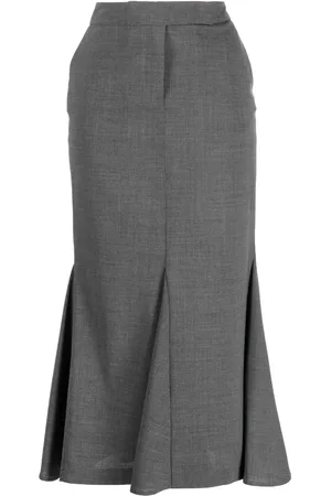 VIVETTA Flared-hem pencil skirt