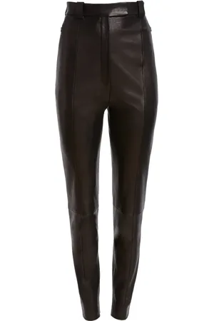 Khaite Waylin pintucked high-waisted trousers