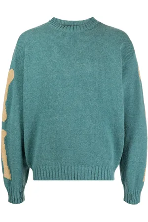 KAPITAL Jacquard-Knit Cotton-Blend Sweater for Men