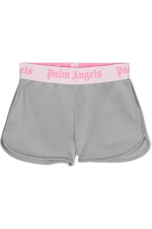 Palm Angels Logo-waistband track shorts
