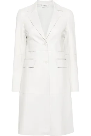 P.A.R.O.S.H. Single-breasted leather coat