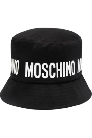 Moschino Logo-print cotton bucket hat