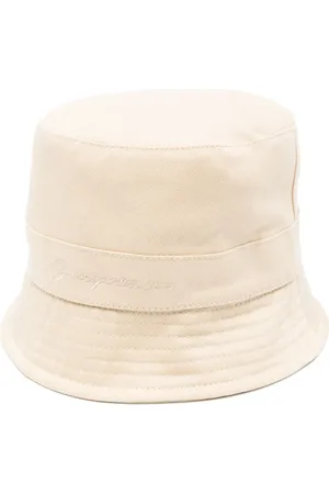 Jacquemus Embroidered-logo bucket hat