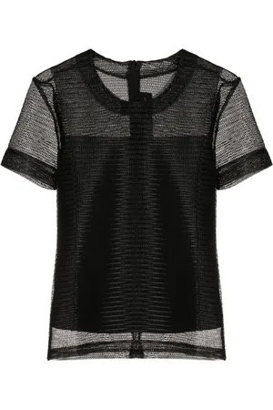 Gloria Coelho Short-sleeve cotton-blend T-shirt