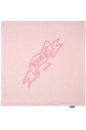 Kenzo Intarsia-knit blanket
