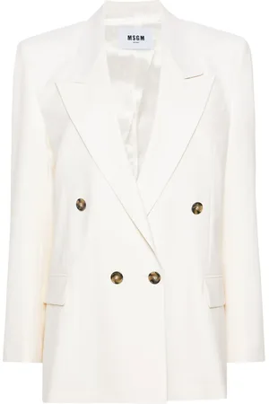 Msgm Double-breasted peak-lapels blazer