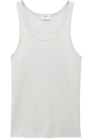Filippa K Racerback fine-ribbed tank top