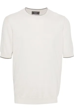 PESERICO SIGN Short-sleeve cotton jumper