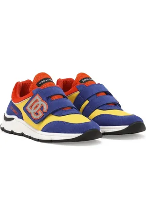Dolce & Gabbana DG-appliqué touch-strap sneakers